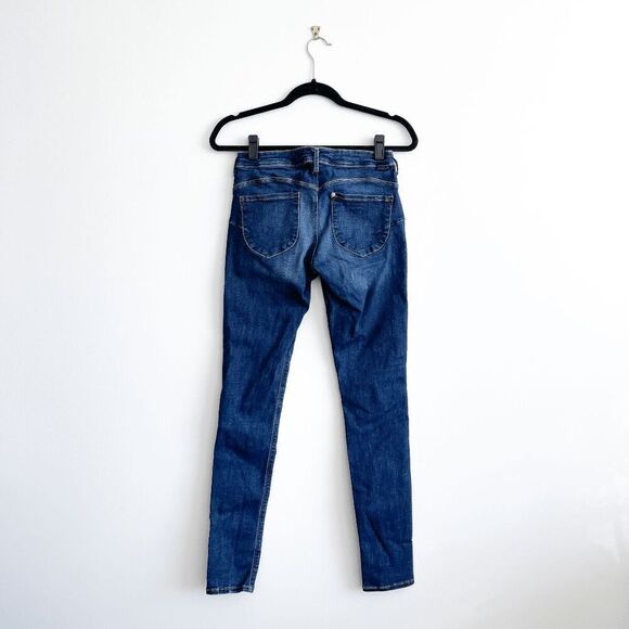 H&M Womens Classic Denim Low Waist Jeggings Jeans Blue Stretchy Size 28 - Picture 3 of 9